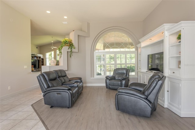 7 Lewis Shire Way, Palm Coast, FL 32137 - living area with ceiling fan and baseboards