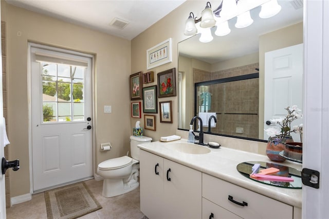 20 Long Pl, Palm Coast, FL 32137 - full bath with vanity, a tile shower, and tile patterned floors