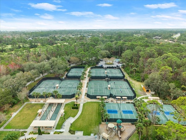 143 W Waterside Pkwy, Palm Coast, FL 32137 - aerial view of property's location featuring a forest