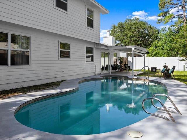 506 Dorset Cir S, Daytona, FL 32119 - view of pool featuring a patio area