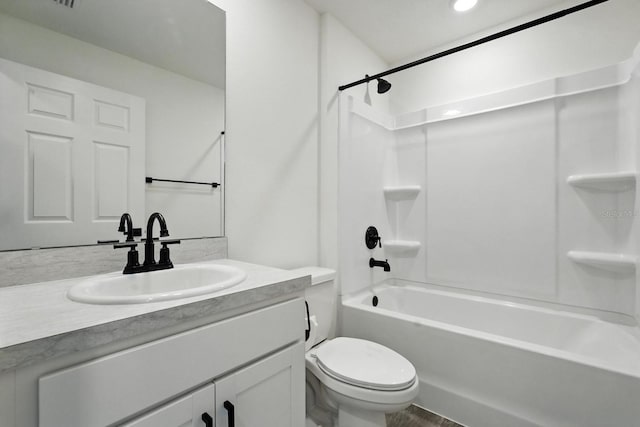 17 Roxbury Ln, Palm Coast, FL 32164 - full bath with vanity and bathtub / shower combination