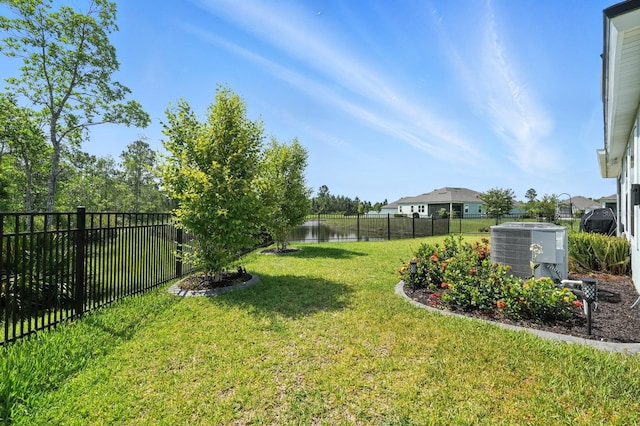 47 Lumberjack Trl, Palm Coast, FL 32137 - fenced backyard featuring a water view
