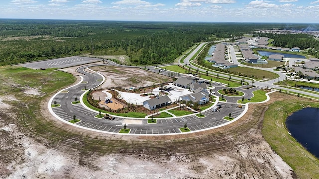 47 Lumberjack Trl, Palm Coast, FL 32137 - drone / aerial view of a heavily wooded area and a nearby body of water