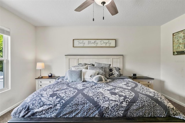 7 Grand Par Ct, Bunnell, FL 32110 - bedroom featuring carpet flooring and a ceiling fan