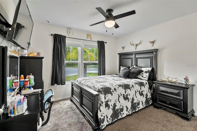 7 Grand Par Ct, Bunnell, FL 32110 - carpeted bedroom with ceiling fan and baseboards