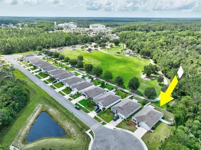 7 Grand Par Ct, Bunnell, FL 32110 - aerial view of a forest and a nearby body of water