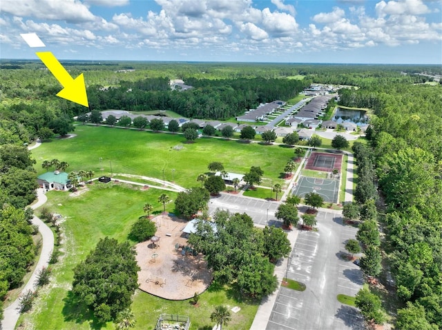 7 Grand Par Ct, Bunnell, FL 32110 - aerial view of a forest