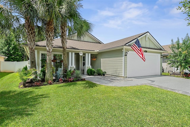 166 Midway Park Dr, Saint Augustine, FL 32084 - single story home featuring an attached garage, driveway, and a shingled roof