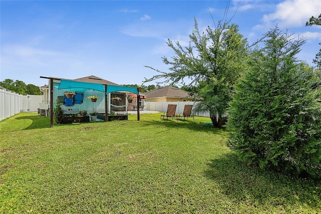 166 Midway Park Dr, Saint Augustine, FL 32084 - view of fenced backyard
