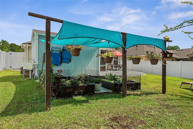 166 Midway Park Dr, Saint Augustine, FL 32084 - view of fenced backyard