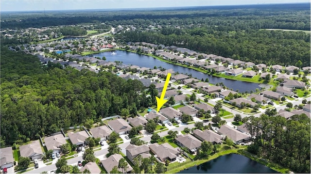 166 Midway Park Dr, Saint Augustine, FL 32084 - aerial overview of property's location featuring nearby suburban area and a forest