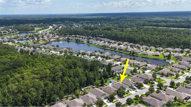 166 Midway Park Dr, Saint Augustine, FL 32084 - aerial view of property and surrounding area with nearby suburban area and a large body of water
