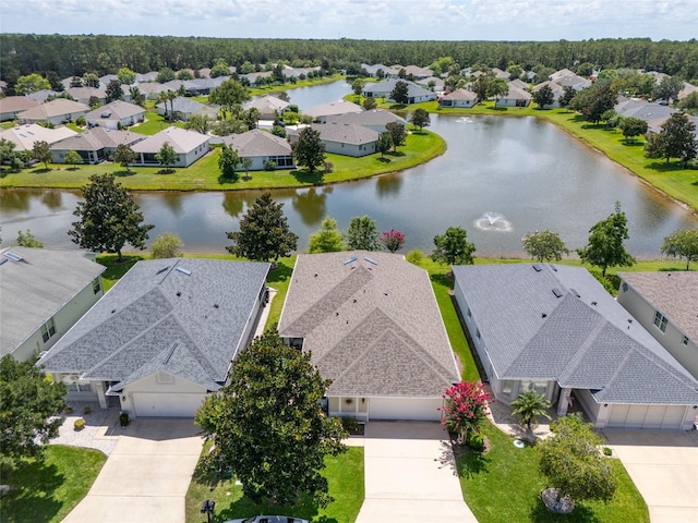 25 Raintree Cir, Palm Coast, FL 32164 - aerial perspective of suburban area featuring a large body of water
