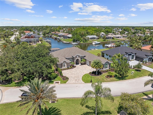 4 Old Oak Dr N, Palm Coast, FL 32137 - aerial perspective of suburban area with a large body of water