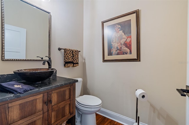 4 Old Oak Dr N, Palm Coast, FL 32137 - bathroom featuring vanity and wood finished floors