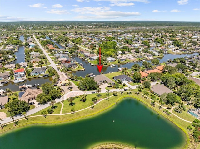 4 Old Oak Dr N, Palm Coast, FL 32137 - aerial perspective of suburban area featuring a large body of water