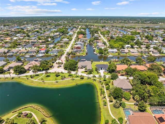 4 Old Oak Dr N, Palm Coast, FL 32137 - aerial view of property and surrounding area featuring nearby suburban area and a nearby body of water
