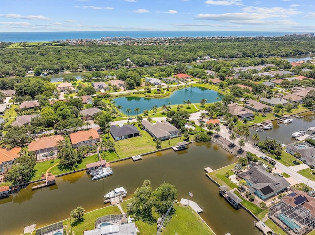 4 Old Oak Dr N, Palm Coast, FL 32137 - aerial view of residential area with a nearby body of water