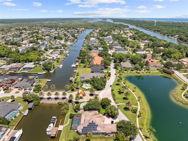 4 Old Oak Dr N, Palm Coast, FL 32137 - view of property location featuring a large body of water and nearby suburban area