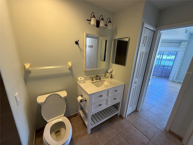 59 Rivers Edge Ln Unit 59, Palm Coast, FL 32137 - bathroom with vanity and tile patterned floors