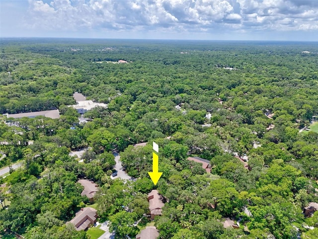 14 Oakmont Ct Unit 14, Palm Coast, FL 32137 - aerial view of a heavily wooded area