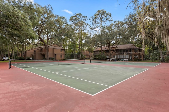 14 Oakmont Ct Unit 14, Palm Coast, FL 32137 - view of tennis court featuring community basketball court
