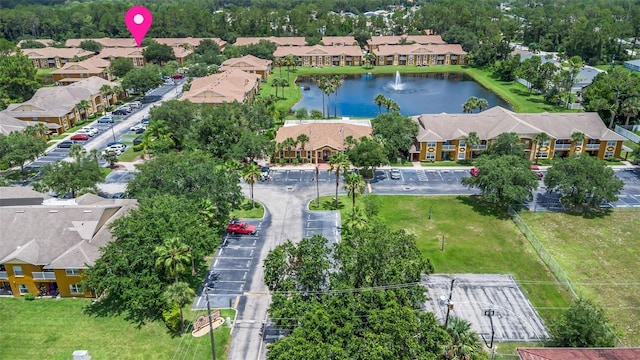 4600 E Moody Blvd Unit 14O, Bunnell, FL 32110 - aerial view of residential area featuring a large body of water