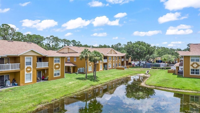 4600 E Moody Blvd Unit 14O, Bunnell, FL 32110 - water view with nearby suburban area