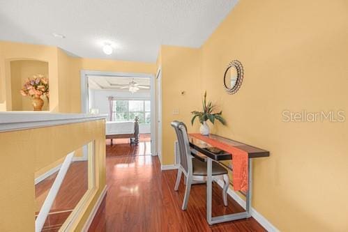 7 Flint Pl, Palm Coast, FL 32137 - corridor with wood finished floors