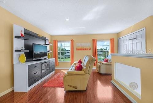 7 Flint Pl, Palm Coast, FL 32137 - living area with wood finished floors and plenty of natural light