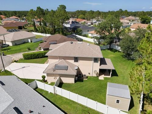 7 Flint Pl, Palm Coast, FL 32137 - aerial perspective of suburban area