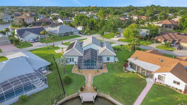 33 Crystal Bay Ct, Palm Coast, FL 32137 - aerial perspective of suburban area