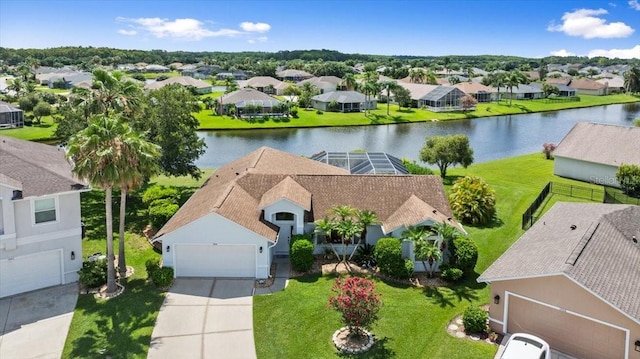 1904 Rouzbeh Ct, Port Orange, FL 32128 - aerial perspective of suburban area with a nearby body of water