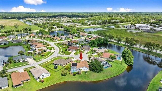 1904 Rouzbeh Ct, Port Orange, FL 32128 - aerial overview of property's location featuring a large body of water and nearby suburban area