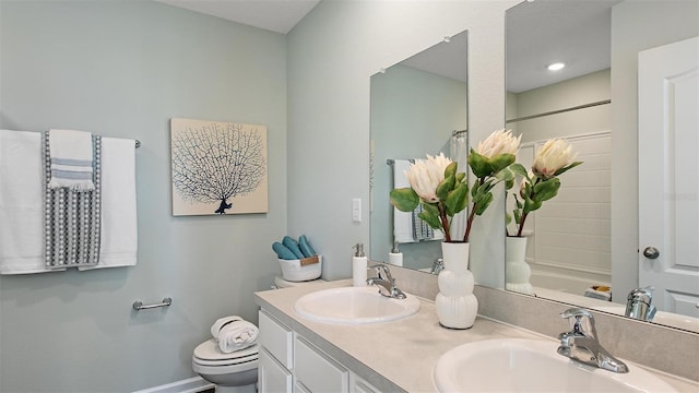8 Mill Wheel Ct S, Palm Coast, FL 32137 - bathroom featuring double vanity and  shower combination