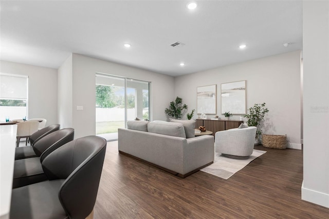 1 Barbera Ln, Palm Coast, FL 32137 - living room with wood finished floors and recessed lighting
