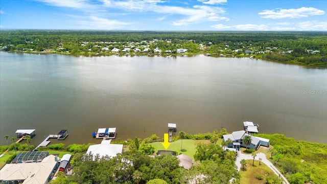 2940 Sunset Dr, New Smyrna Beach, FL 32168 - bird's eye view of a nearby body of water