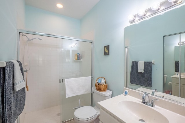 47 Summerwind Cir, Palm Coast, FL 32137 - bathroom featuring a stall shower and vanity