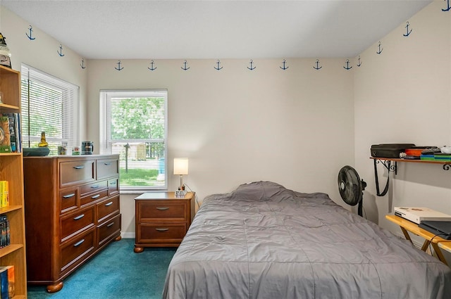5 Wilksboro Pl, Palm Coast, FL 32164 - bedroom with dark carpet