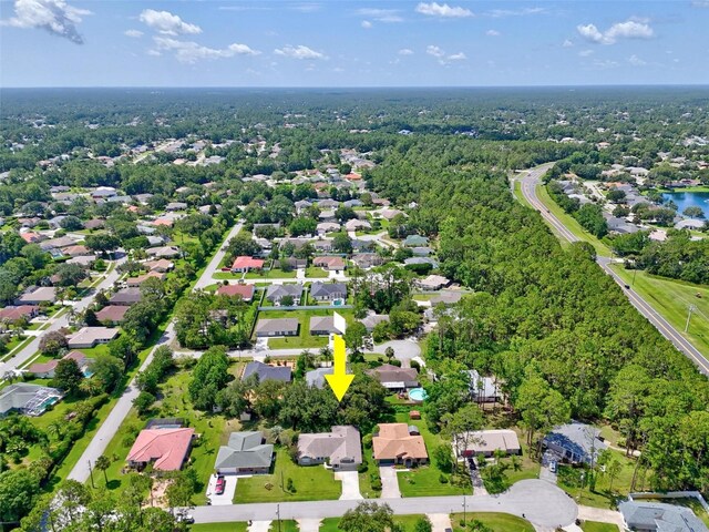5 Wilksboro Pl, Palm Coast, FL 32164 - aerial overview of property's location with nearby suburban area