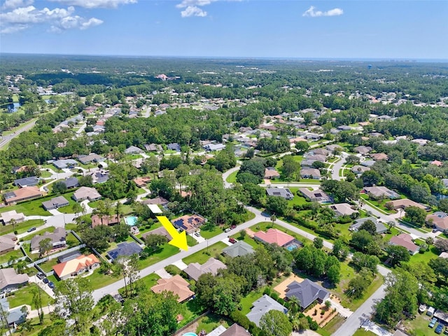 5 Wilksboro Pl, Palm Coast, FL 32164 - aerial view of property and surrounding area featuring nearby suburban area