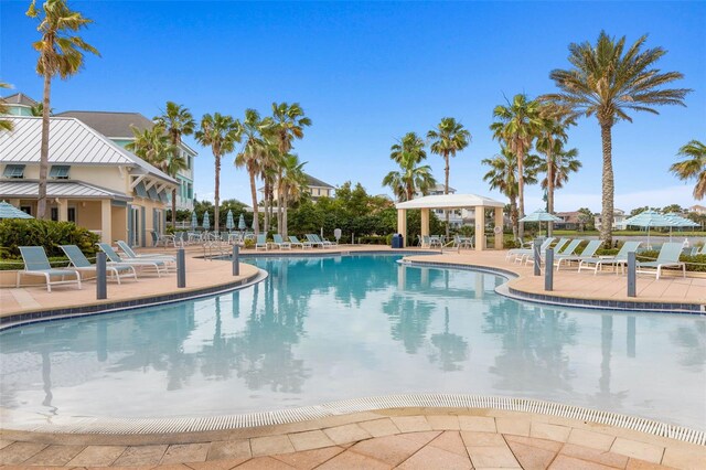 200 Cinnamon Beach Way Unit 131, Palm Coast, FL 32137 - community pool with a patio