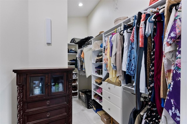 12 Comet Ct, Palm Coast, FL 32137 - walk in closet featuring light tile patterned floors