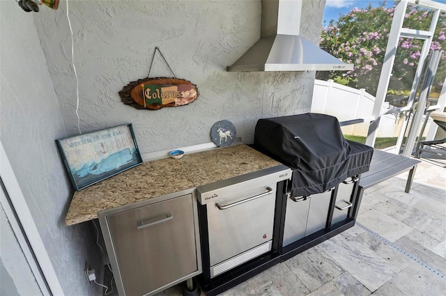 12 Comet Ct, Palm Coast, FL 32137 - view of patio with area for grilling
