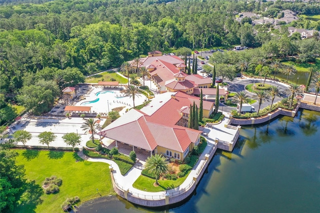 11781 Surfbird Cir Unit 6B, Jacksonville, FL 32256 - bird's eye view of a forest and a nearby body of water