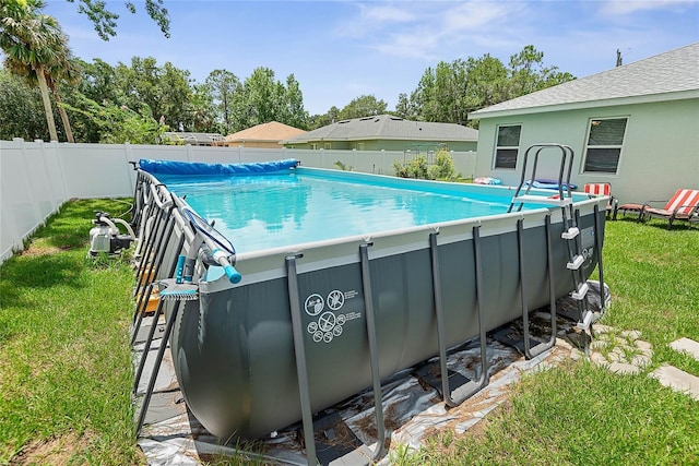7 Pine Bush Ln, Palm Coast, FL 32164 - view of swimming pool featuring a fenced backyard