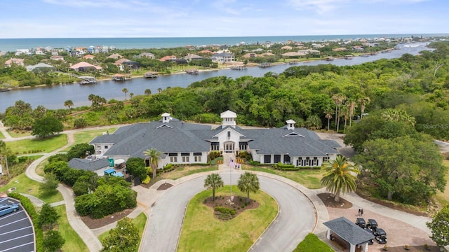 67 Lagare St, Palm Coast, FL 32137 - aerial view of property and surrounding area with a large body of water