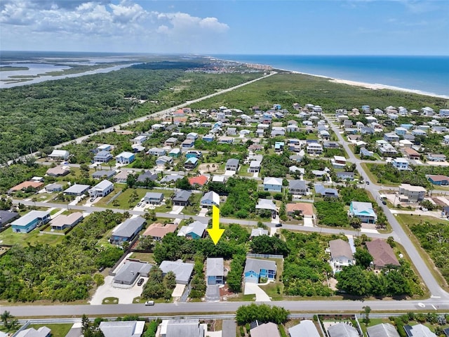 19 Bay Dr, Palm Coast, FL 32137 - aerial perspective of suburban area featuring a nearby body of water