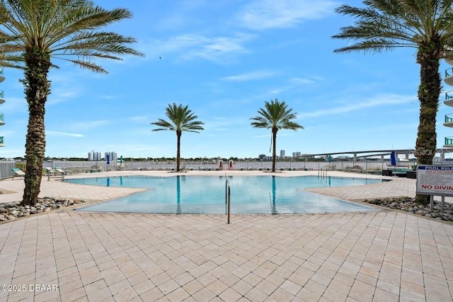 231 Riverside Dr Unit 103-1, Daytona Beach, FL 32117 - community pool with a patio area