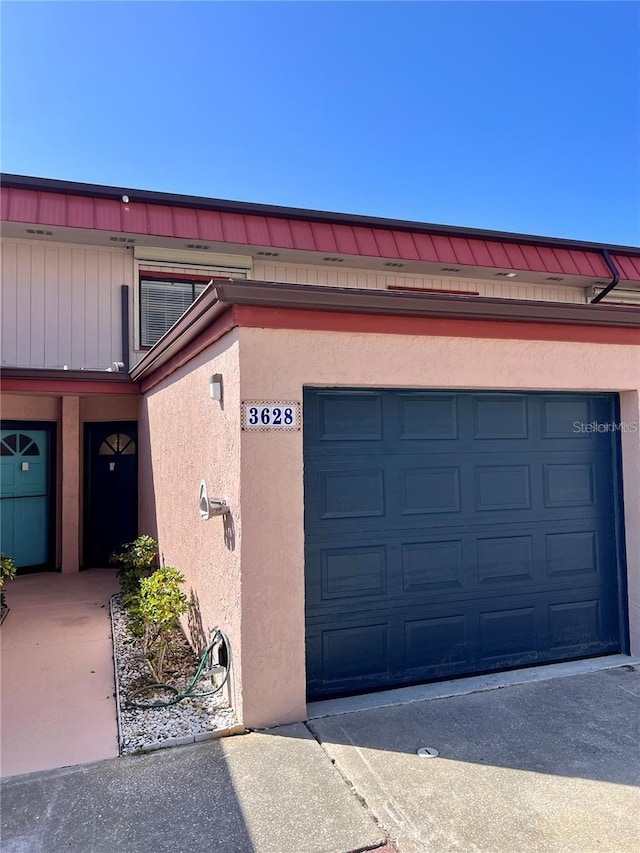 3628 S Central Ave Unit 5, Flagler Beach, FL 32136 - garage with driveway
